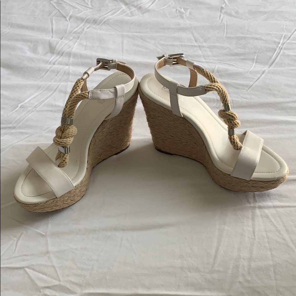 MK white nautical wedges